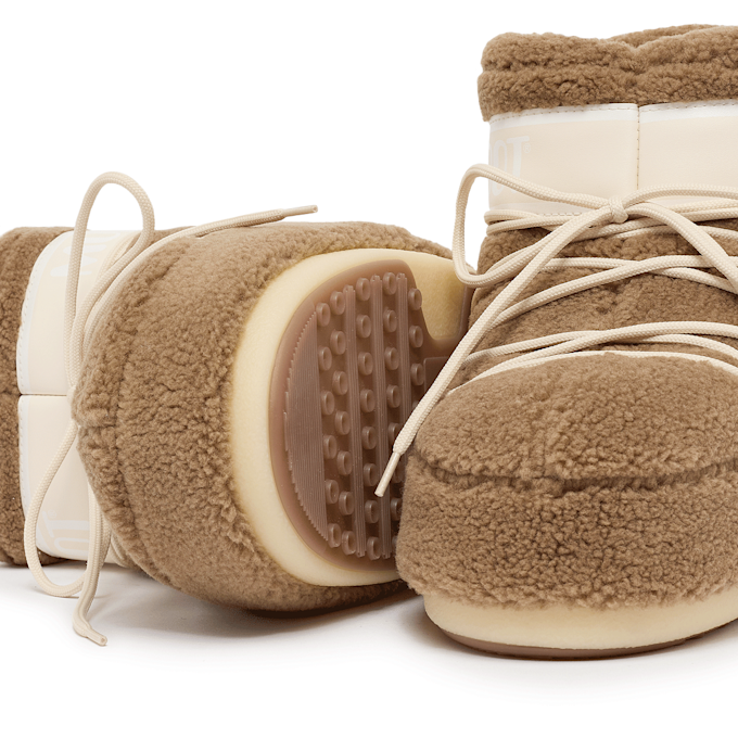 Moon Boot Wmns Icon Low Fleece braun 88891 7