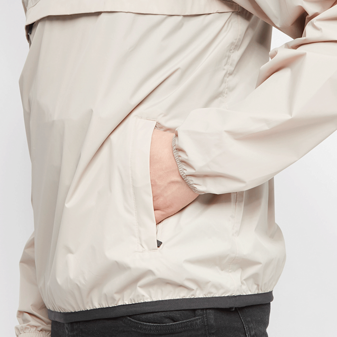 Comme des Garcons Play K-Way Full Zip Jacket Red Emblem beige 88892 6