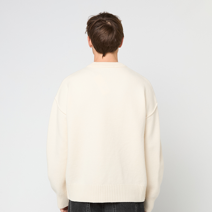 AMI PARIS Felted Crew ADC beige 88897 4