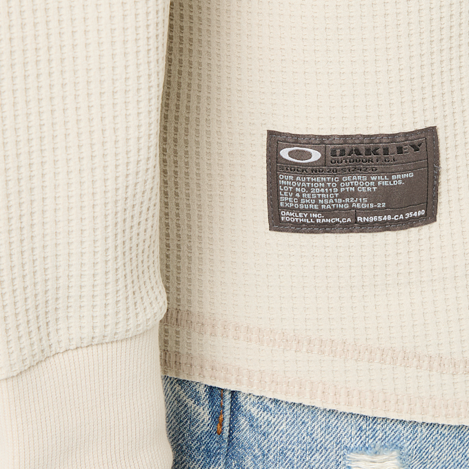 Oakley Fgl Union Ls Wide Tee 5.7 beige 88903 8