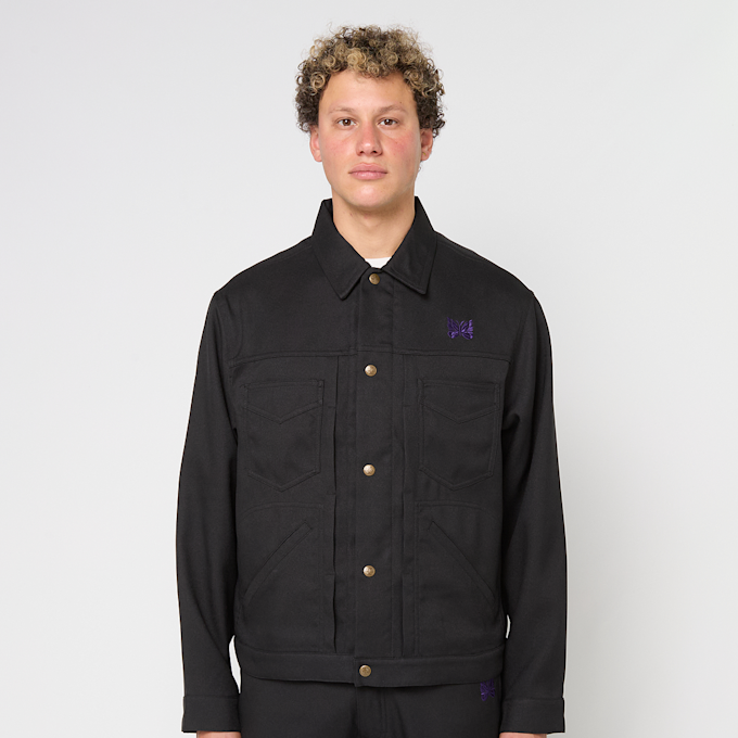 Needles Penny Jean Jacket black 87523 2