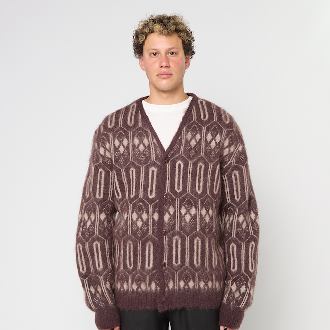 Needles Mohair Cardigan red 85963 2