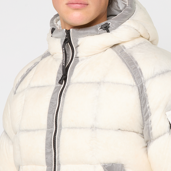 C. P. Company Medium Jacket In Dd-Shell weiß 87558 5