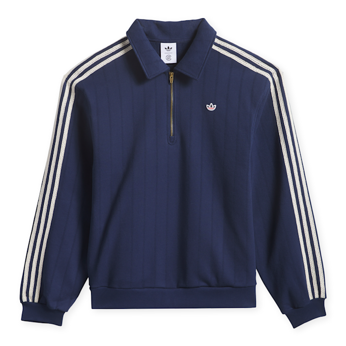 adidas Originals x Clot by Edison Chen Quarter Zip Sweater blue 88014 1