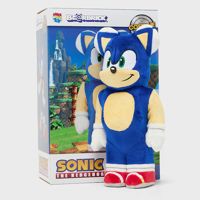 Medicom Bearbrick Sonic The Hedgehog Costume Ver. 400% blue 86686 4