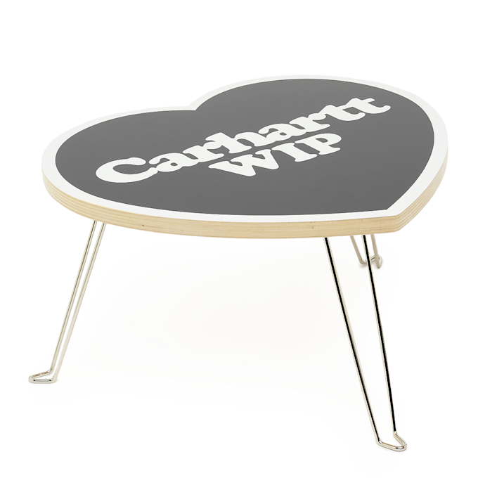 Carhartt WIP Heart Folding Table zwart 90789 1