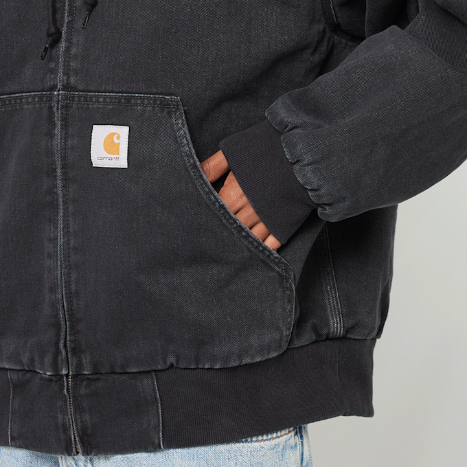 Carhartt WIP OG Active Jacket Washed Denim zwart 88920 6