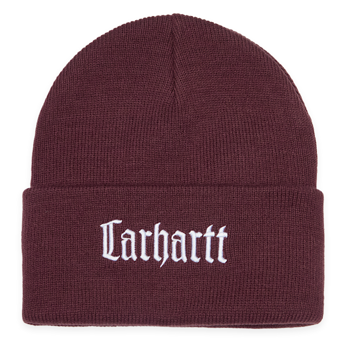 Carhartt WIP Schooling Beanie rood 90249 2