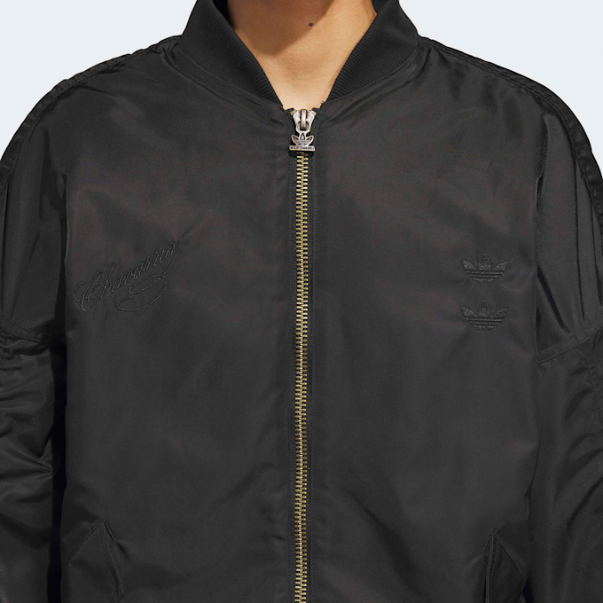 adidas Originals x Willy Chavarria Satin Bomber Jacket black 89948 4