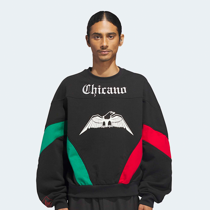 adidas Originals x Willy Chavarria Chicano Sweater zwart 89951 2