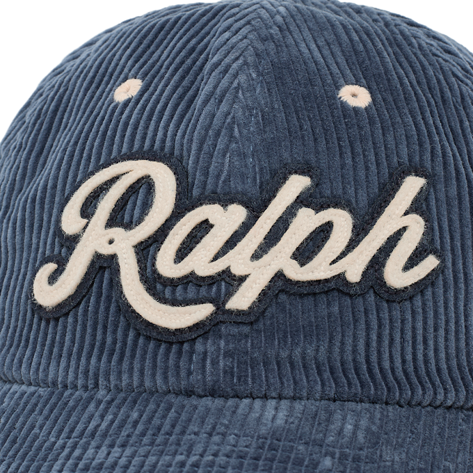 Polo Ralph Lauren Baseball Cap Corduroy blauw 91370 4