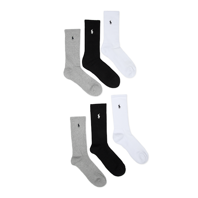 Polo Ralph Lauren Crew Socks 6-Pack multi-colour 91373 2