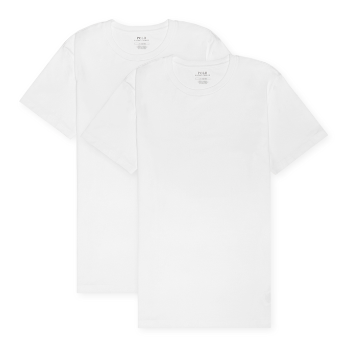 Polo Ralph Lauren Classic 2 Pack Crew Undershirt white 91548 1