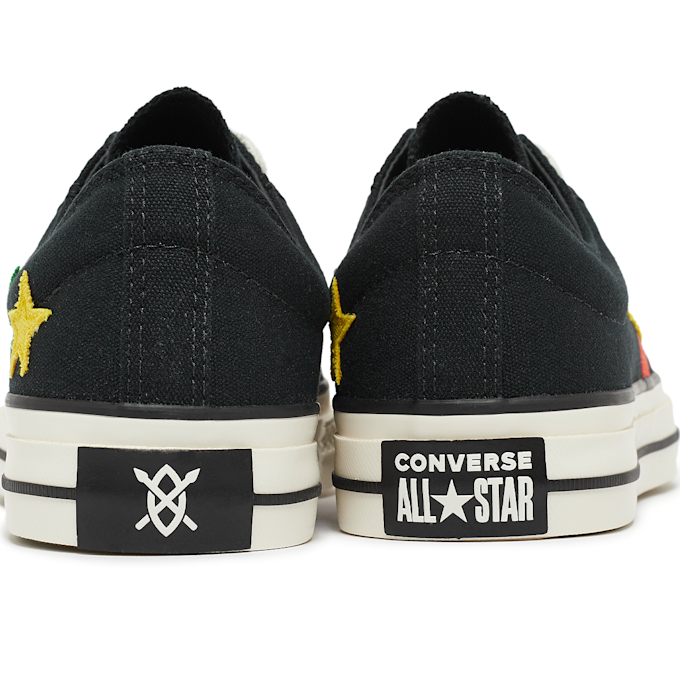 Converse x Daily Paper Star Player 76 Ox zwart 92183 5