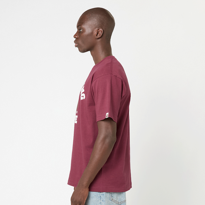 A Bathing Ape College Tee rood 92407 3