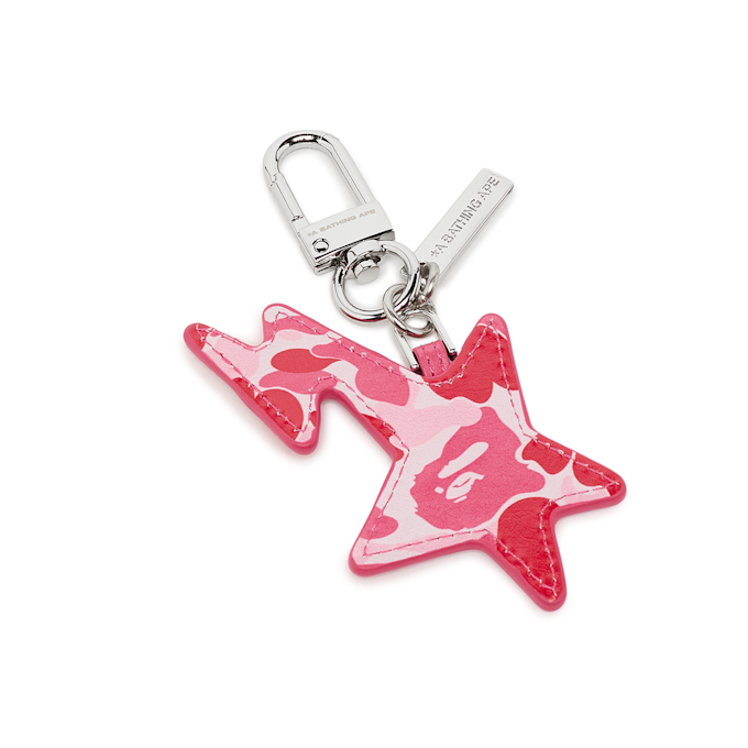 A Bathing Ape ABC Camo Sta Keychain M lichtroze 92442 2