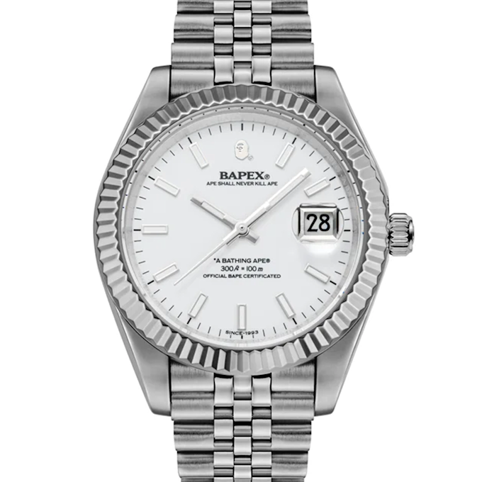 A Bathing Ape Type 6 Bapex M silber 92434 1