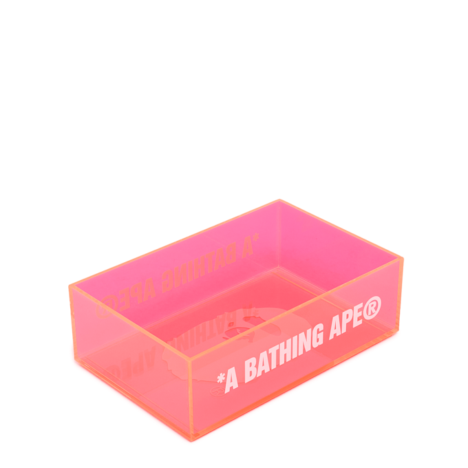 A Bathing Ape Stacking Acrylic Case light pink 92436 1