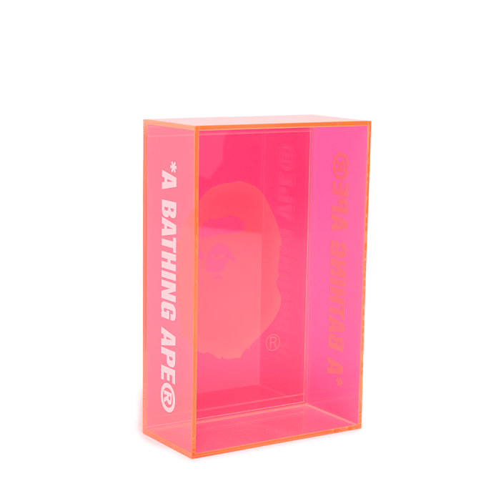 A Bathing Ape Stacking Acrylic Case light pink 92436 2