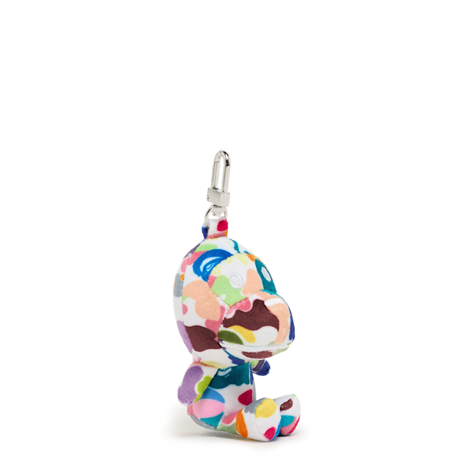 A Bathing Ape Multi Camo Baby Milo Plush Doll Key Chain L multicolor 92437 2