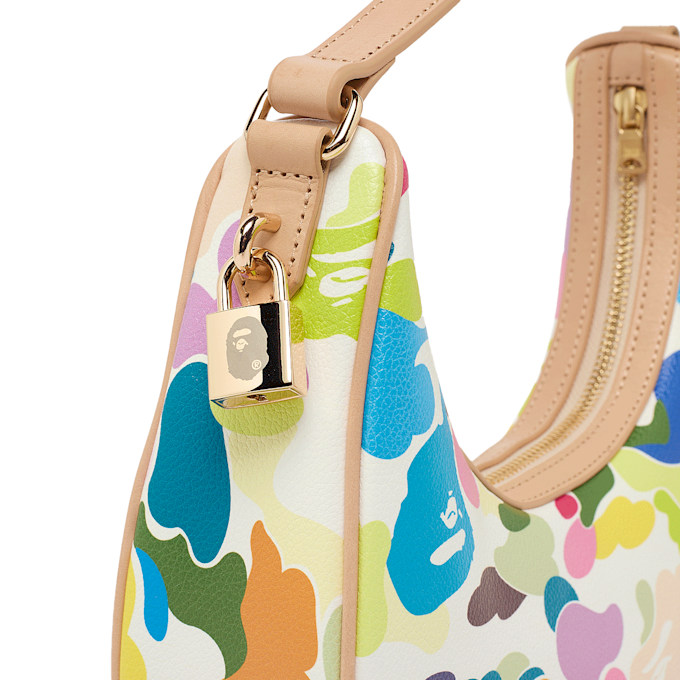A Bathing Ape Multi Camo Hand Bag L multi-colour 92443 4