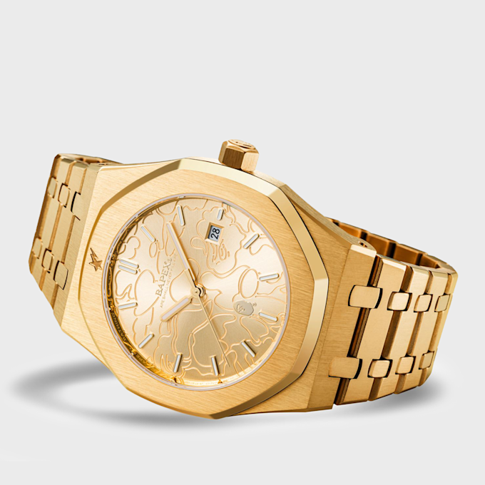 A Bathing Ape Type 9 Bapex #1 M goud 92458 2