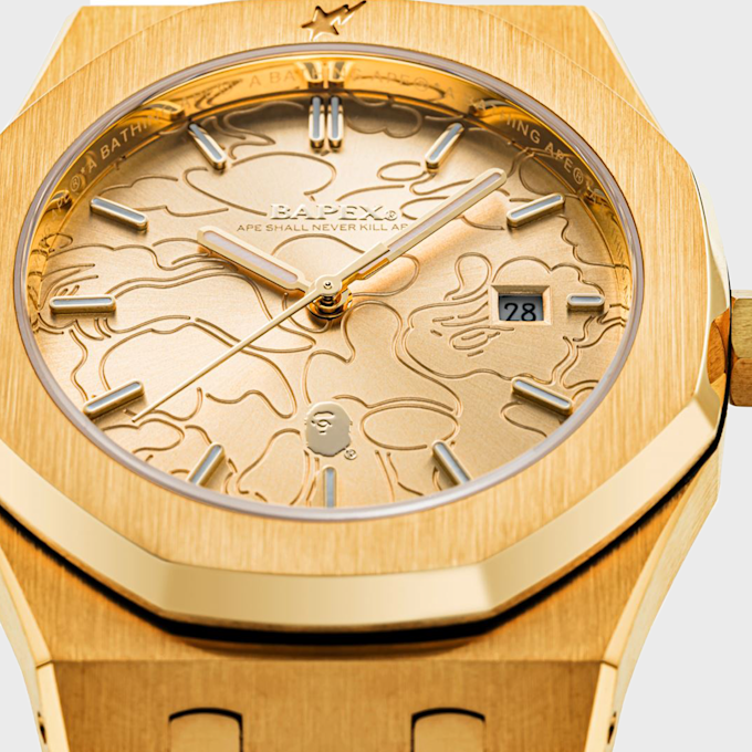 A Bathing Ape Type 9 Bapex #1 M goud 92458 3