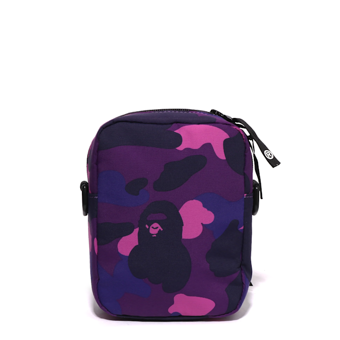 A Bathing Ape Color Camo Shark Mini Bag purple 92462 2