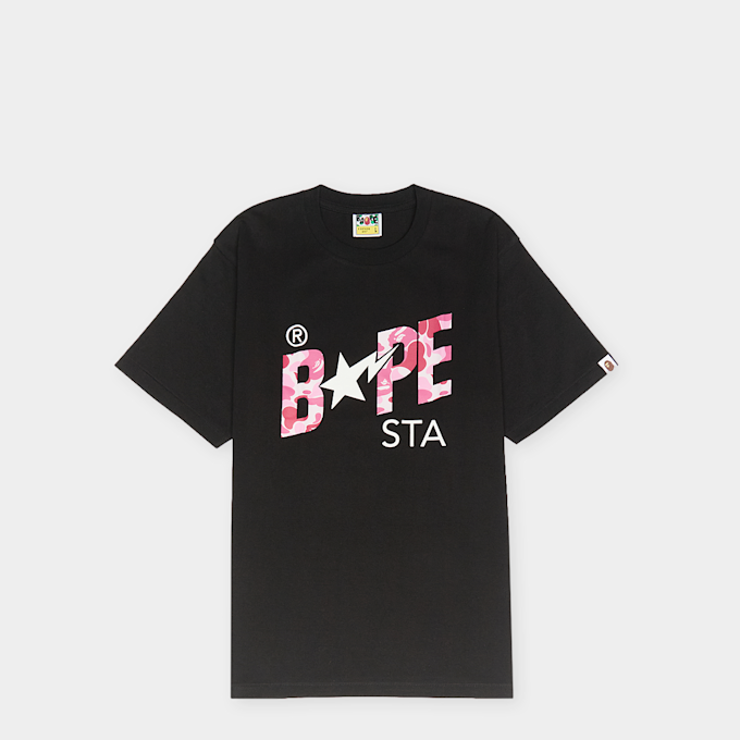 A Bathing Ape ABC Camo Bape Sta Logo Tee M zwart 92482 1