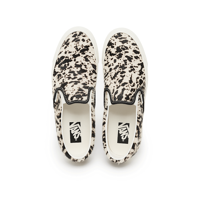 Vans Wmns LX Classic Slip-On 98 Pony Hair beige 92593 4