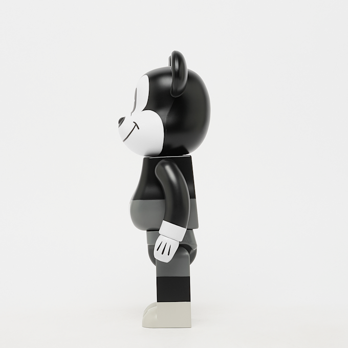 Medicom Bearbrick Mickey Mouse B&W Ver (Mickey Mouse & Friends) 400% zwart 92624 2