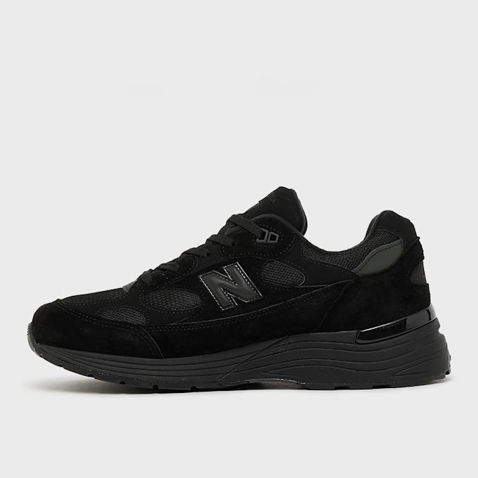 New Balance 992 Made in USA (U992TB) "All Black" black 92630 3