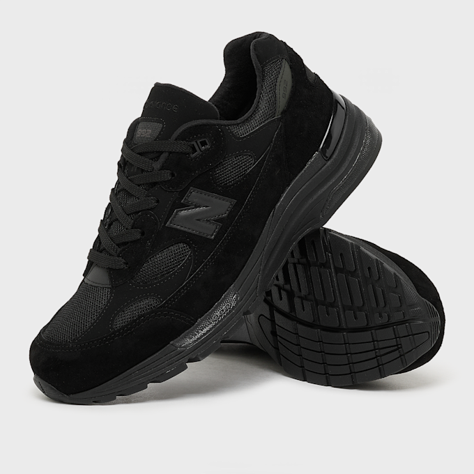 New Balance 992 Made in USA (U992TB) "All Black" zwart 92630 7