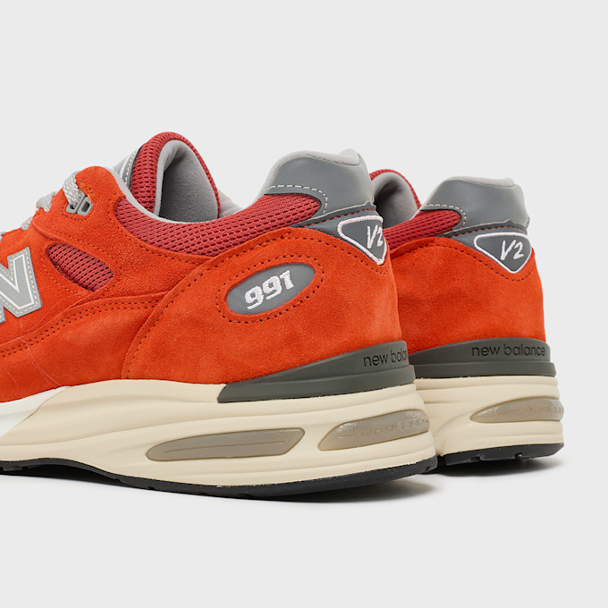 New Balance 991v2 (U991VO2) orange 92648 5