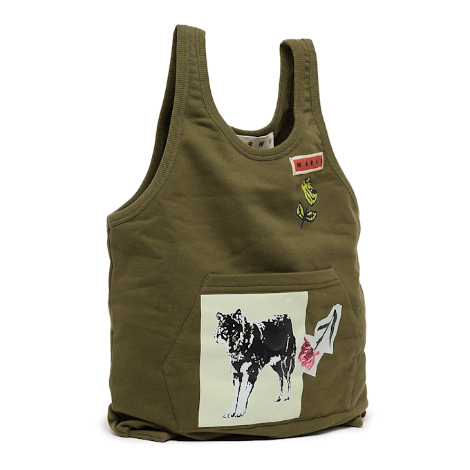 Marni Shopping Bag green 92730 2