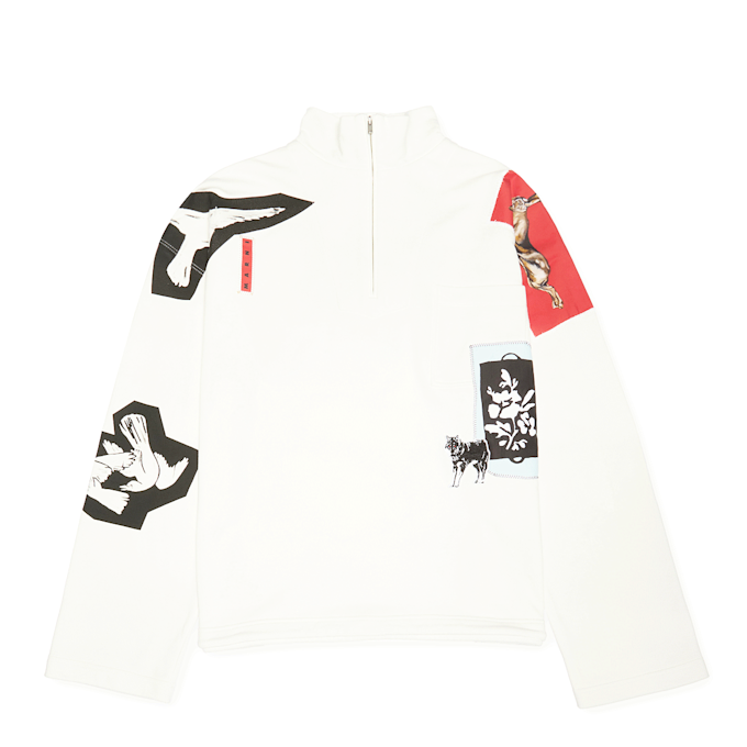 Marni SWEATSHIRT olive beige 92745 1