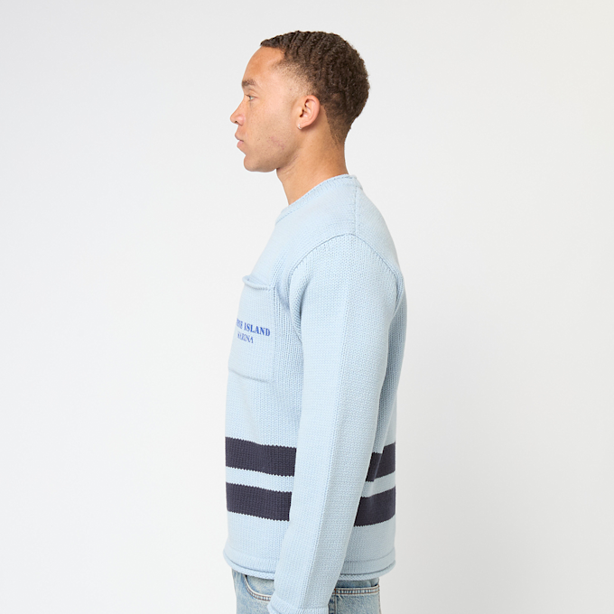 Stone Island Crewneck blauw 92811 3