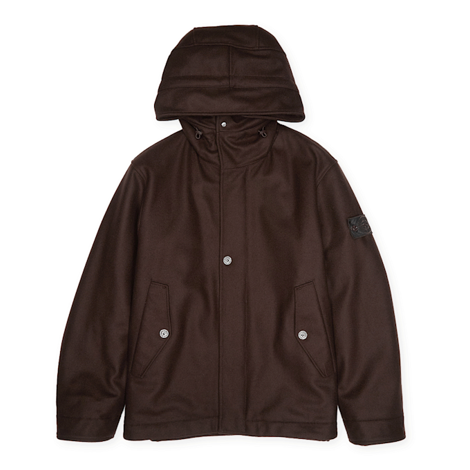 Stone Island Short Parka brown 92822 1