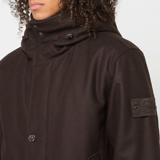 Stone Island Short Parka braun 92822 4