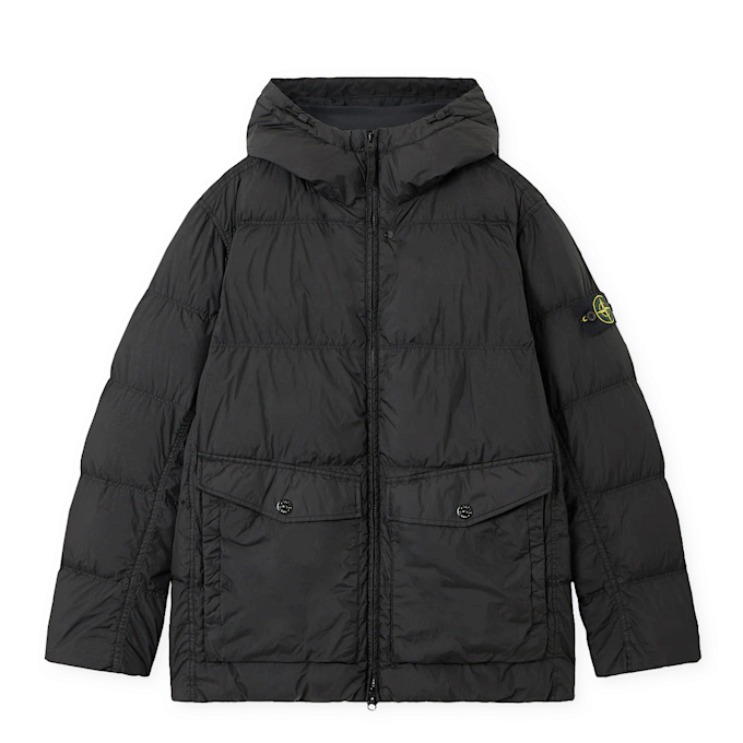 Stone Island Short Parka schwarz 92828 1