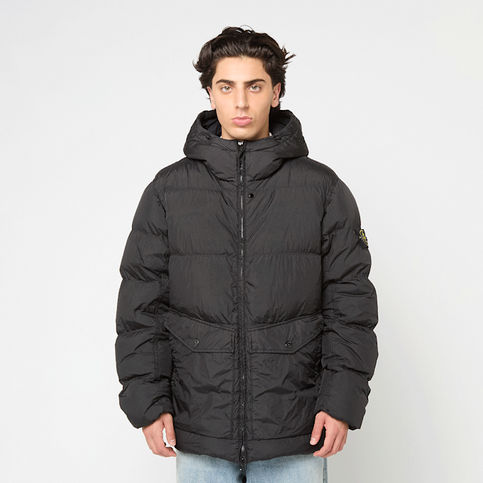 Stone Island Short Parka zwart 92828 2