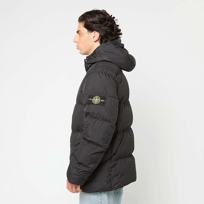 Stone Island Short Parka zwart 92828 3