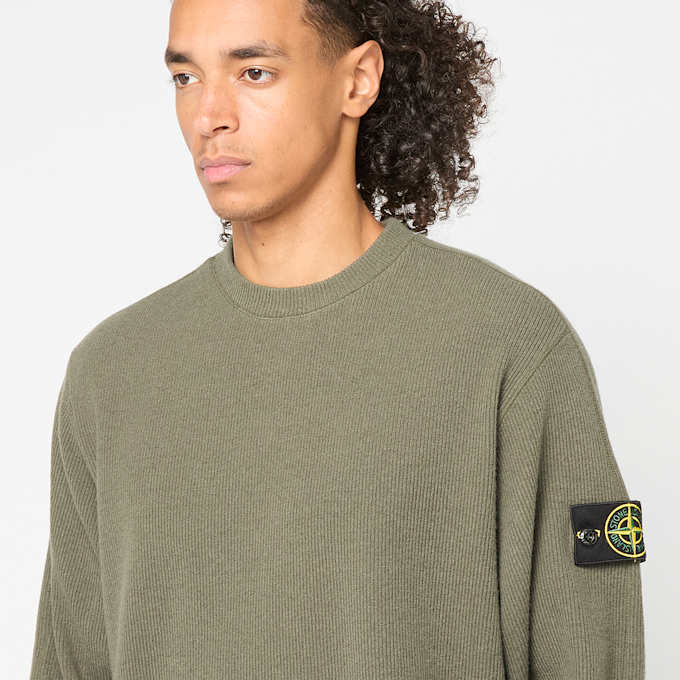 Stone Island Track-Jacke Paris aus Jacquard mit Reißverschluss grün 92838 5