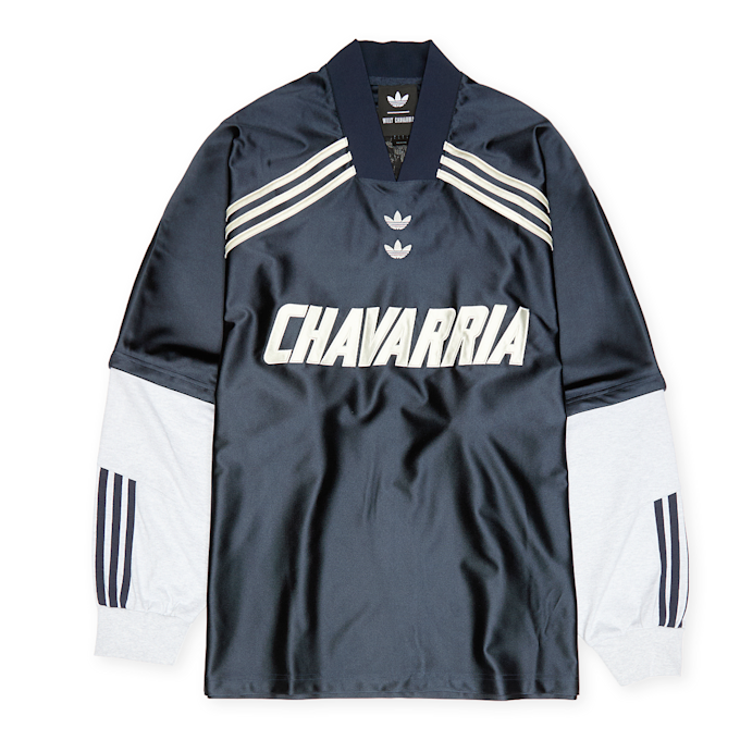 adidas Originals x Willy Chavarria Dazzle Longsleeve Jersey blau 93158 1