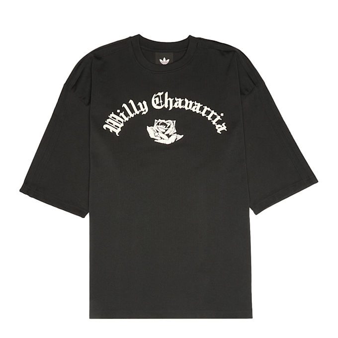adidas Originals x Willy Chavarria Logo Shortsleeve Tee black 93162 1