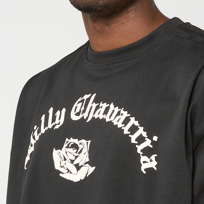 adidas Originals x Willy Chavarria Logo Shortsleeve Tee schwarz 93162 5