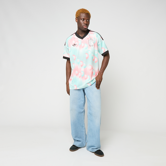 adidas Originals Belgium 26 Away Replica Jersey blue 93229 2