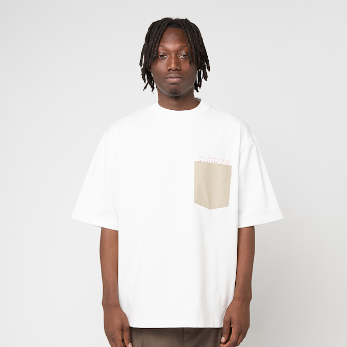 Marni White Cotton Shortsleeve Shirt