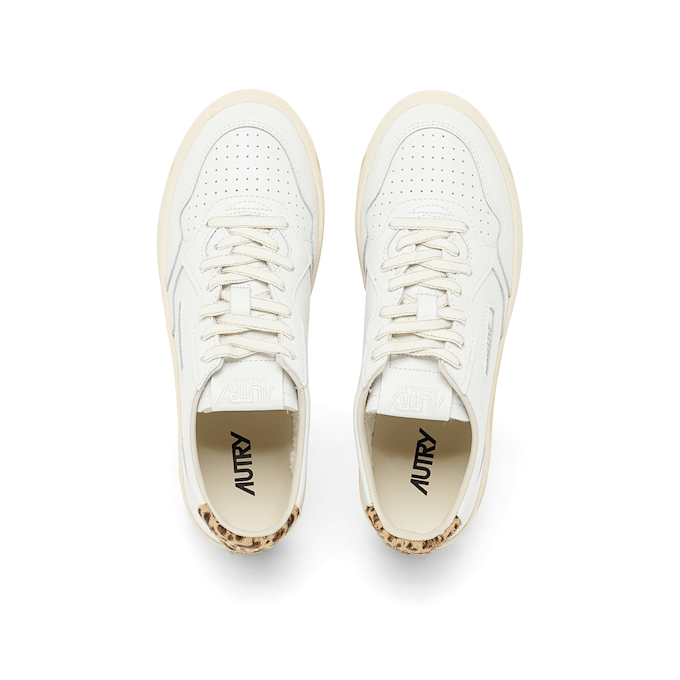 Autry Wmns Platform Low weiß 93723 4