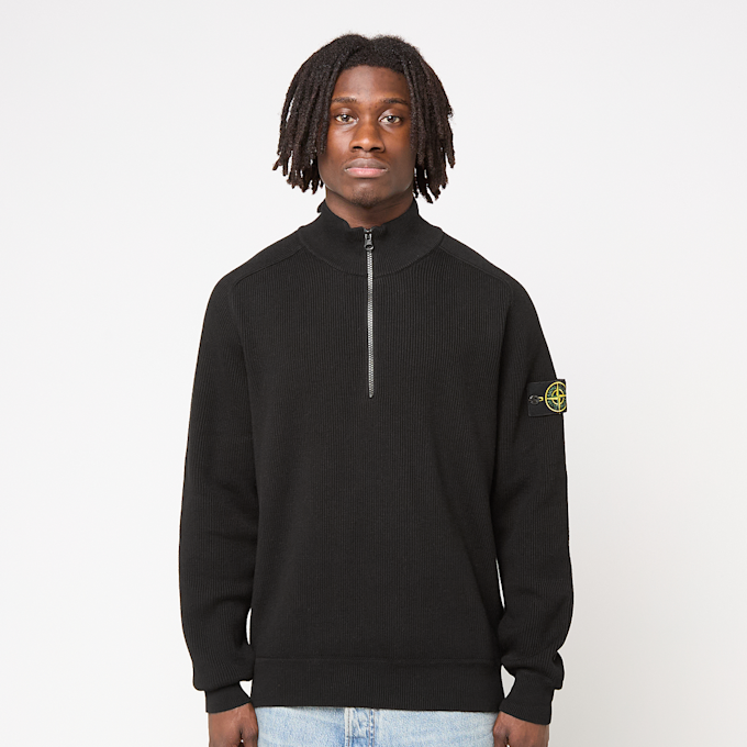 Stone Island Longsleeve Polo schwarz 94030 2